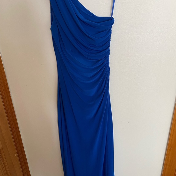 Lauren Ralph Lauren women’s jersey one shoulder gown - Picture 5 of 6